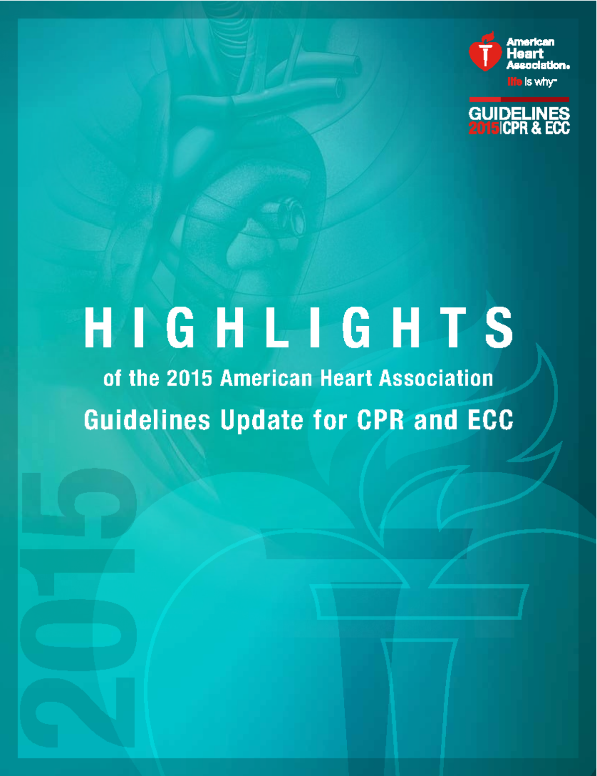 2015 AHA Guidelines Update for CPR and ECC: Key Highlights - Studocu