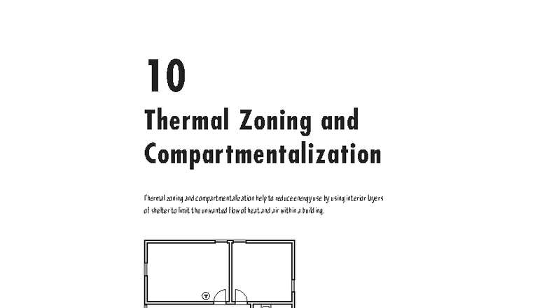 Thermal Zoning & Compartmentalization in Green Building Design - Studocu