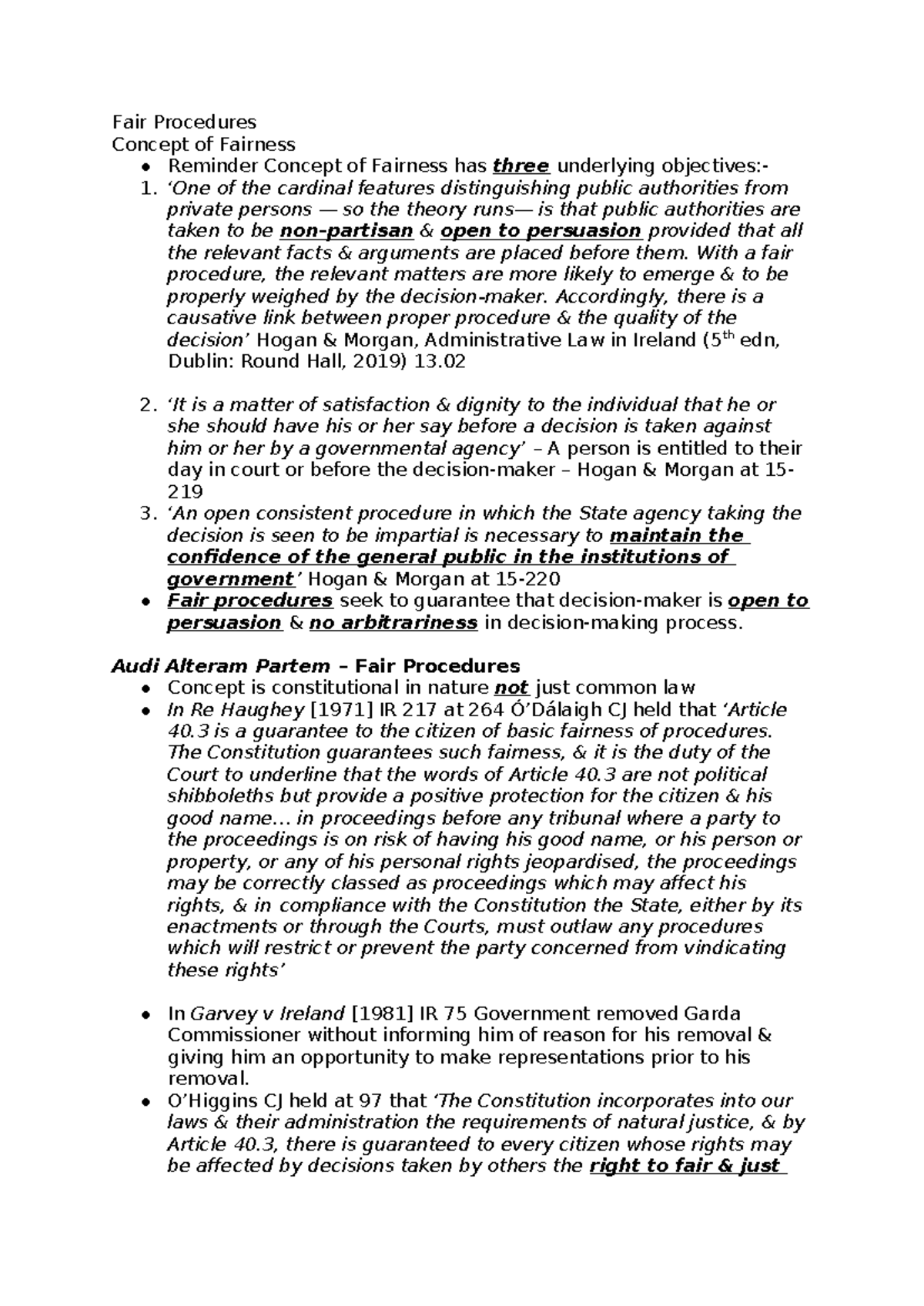 Rule Against Bias Administrative Law The Rule Against Bias The Rule