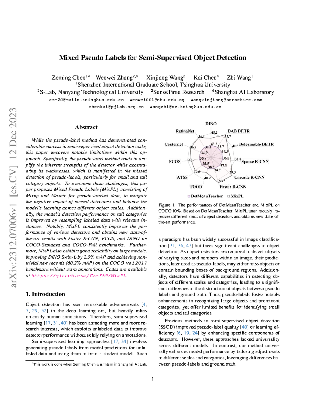 Mixed Pseudo Labels for Object Detection: Enhancing Performance with ...