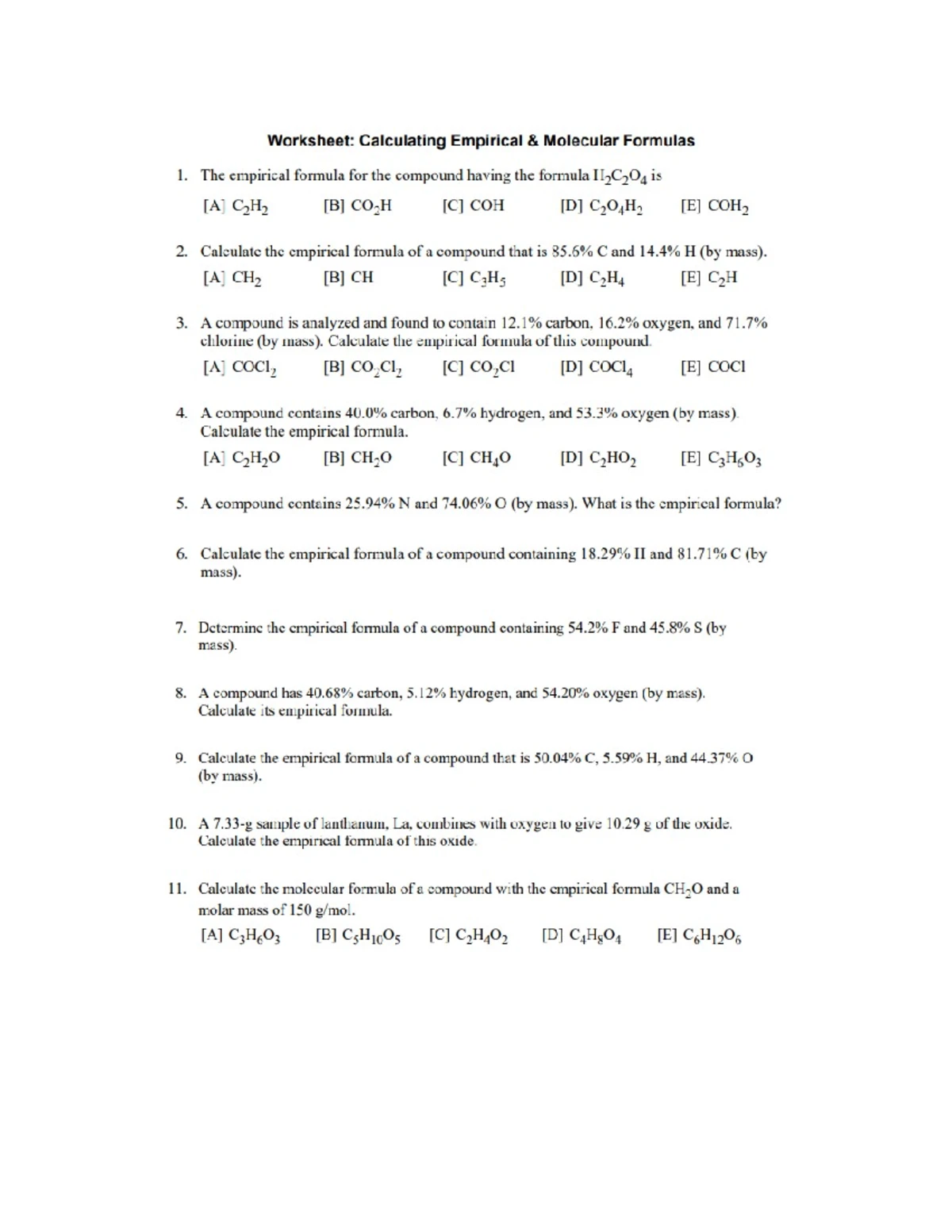 Moles Unit: 2-Step Conversions Homework Guide and Solutions - Studocu
