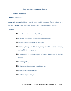 Chap-6 Sampling Design - Chap -6 Sampling Design &Procedures 6 What Is ...