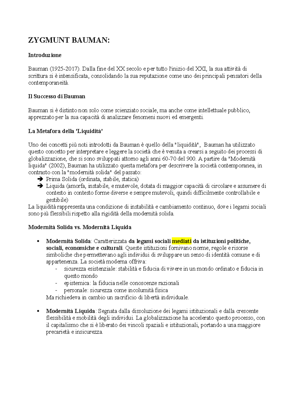 società liquida e globalizzazione Liquidità o concreta potenza della diseguaglianza? main image 0