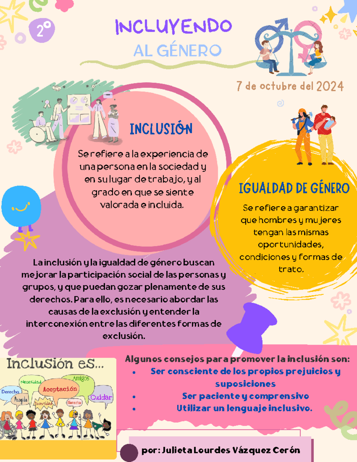 Boletín Escolar sobre Inclusión y Igualdad de Género en el Aula - Studocu