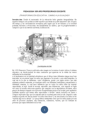 Nucleo I 2020 - La Escuela en el Mundo Contemporáneo: Transformaciones ...