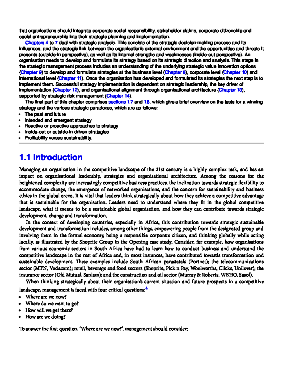 Integrating CSR and Strategic Management: Insights from BMNG7321 - Studocu
