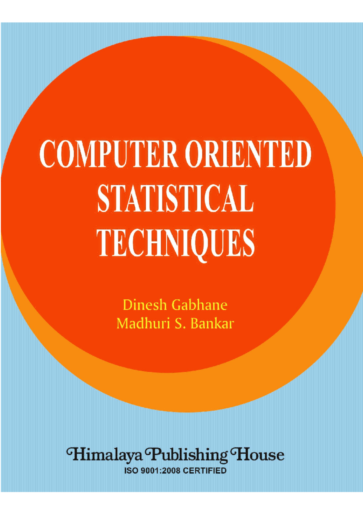 Chapter 2756 - Lecture notes 1 - COMPUTER ORIENTED STATISTICAL ...