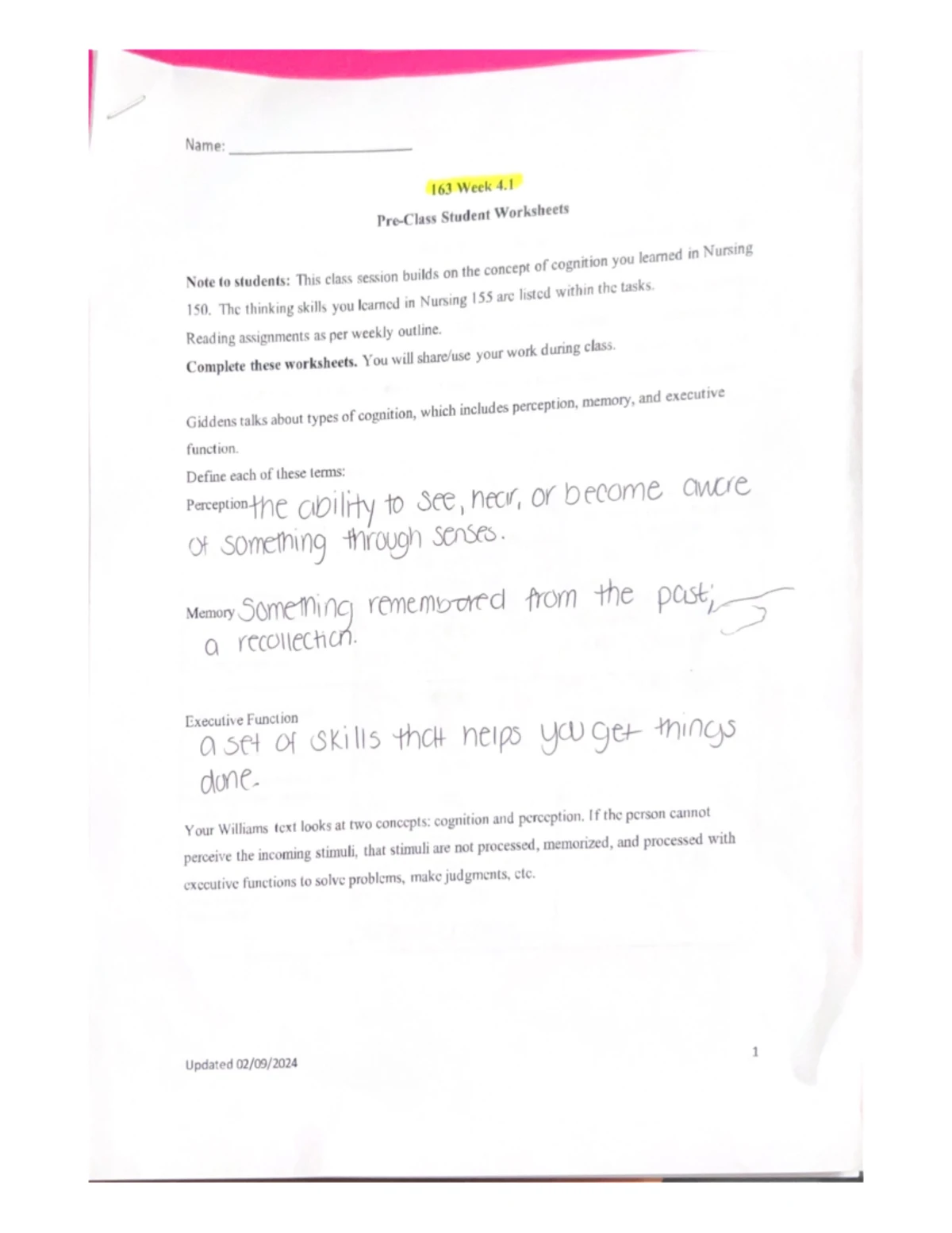 163 Week 5 - Homework Assignment Details and Guidelines - Studocu