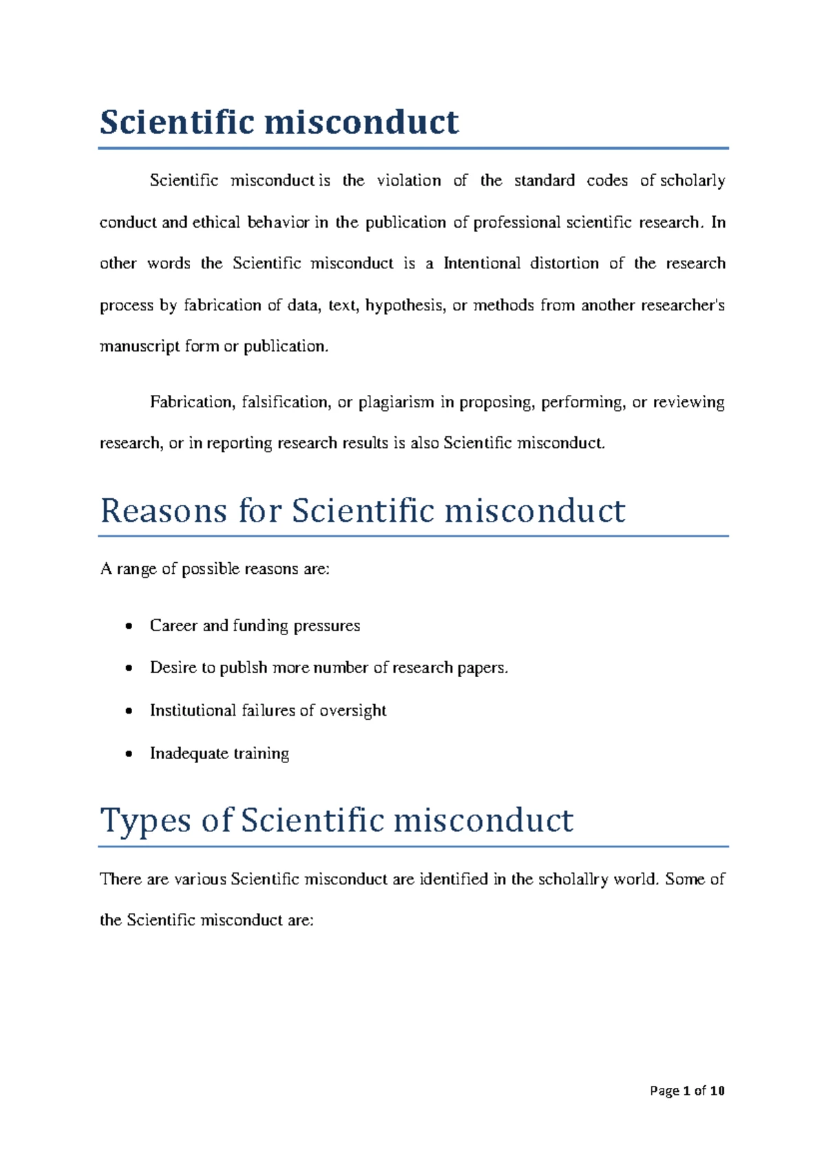 RPE Notes-1 - Publication ethics notes - RESEARCH AND PUBLICATION ...