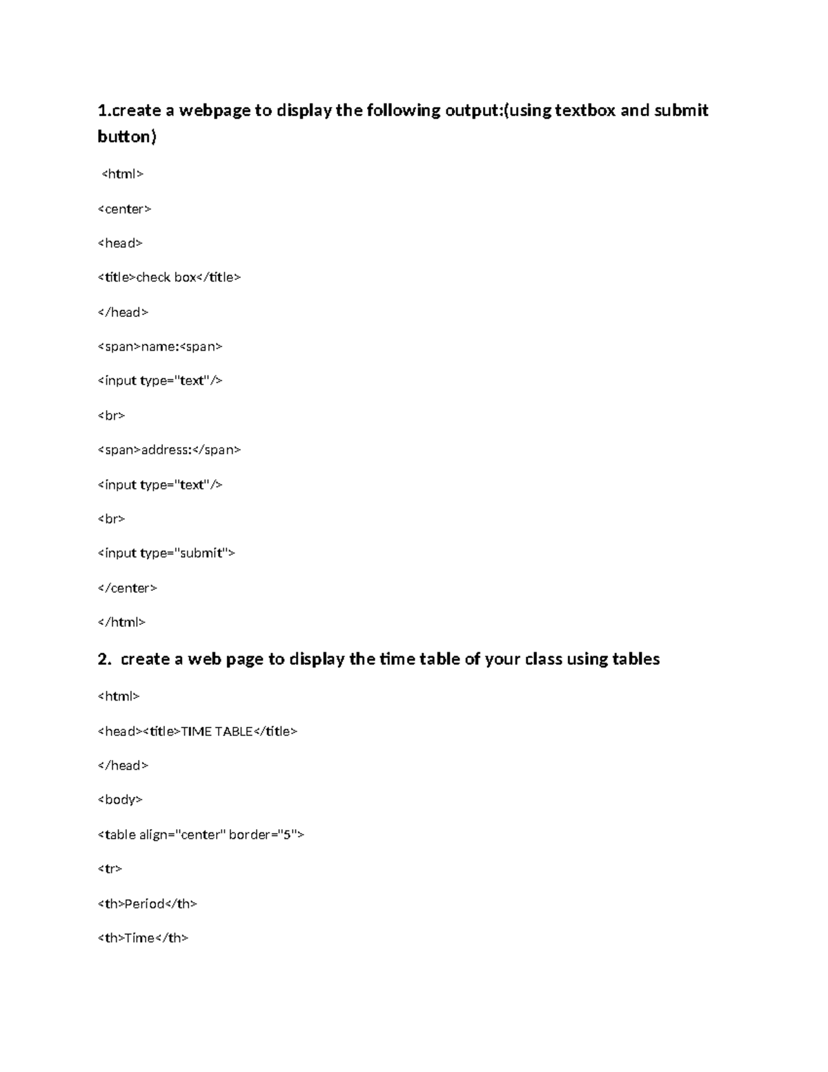 Web Development Exercises: E-Commerce Webpage Creation - Studocu