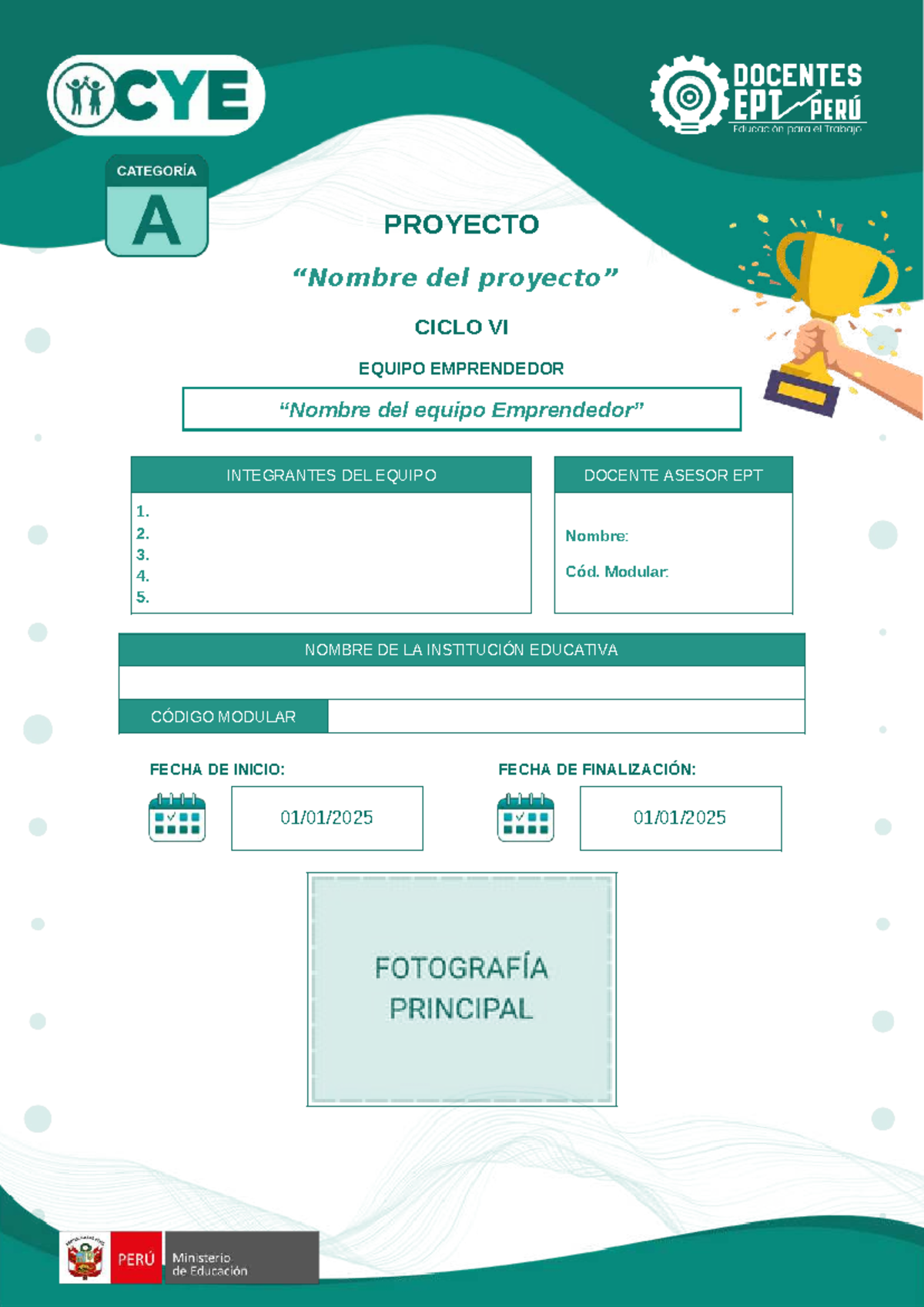 Portafolio Final del Proyecto Emprendedor EPT 2025 - Studocu