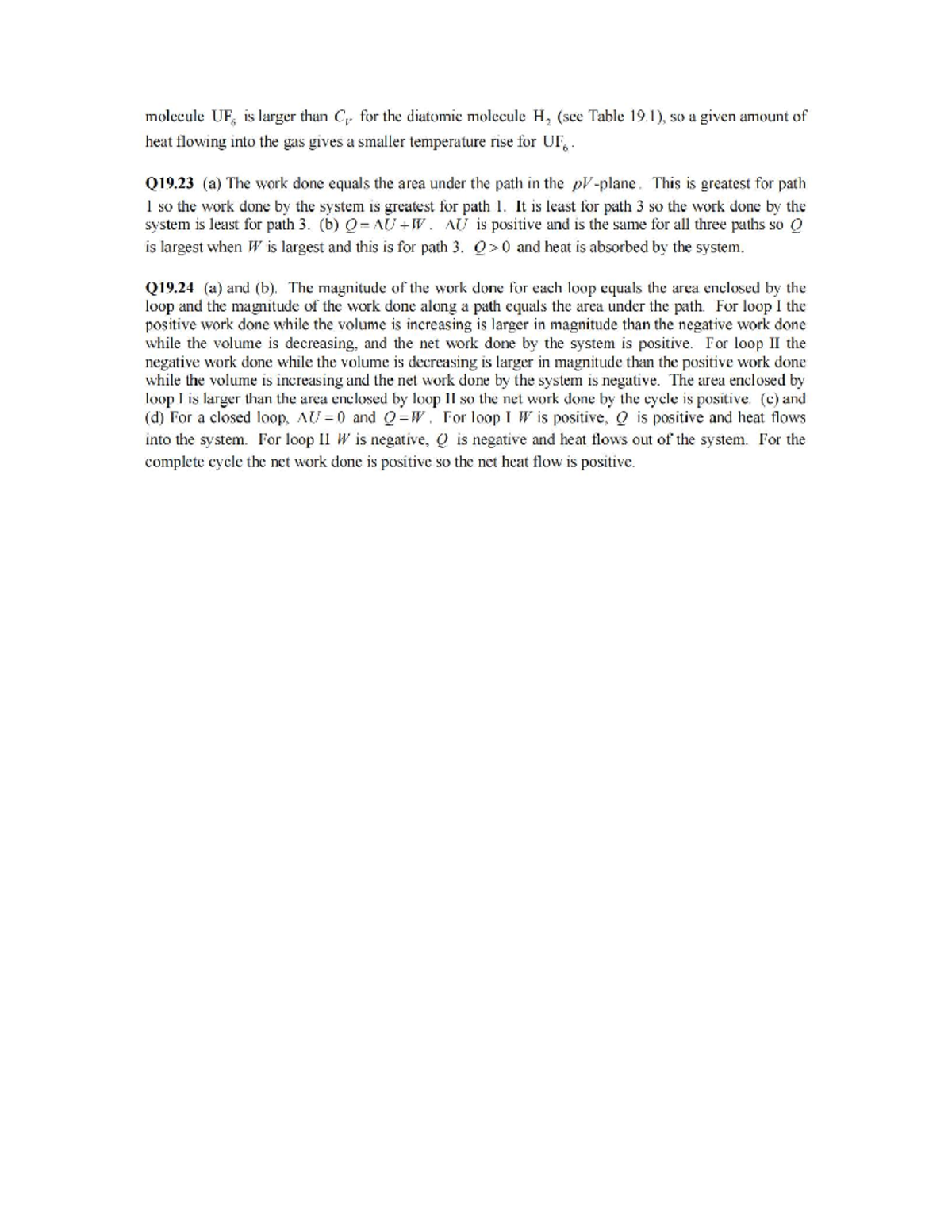 University Physics (15th Ed) - Solutions for Q19.23 & Q19.24 - Studocu