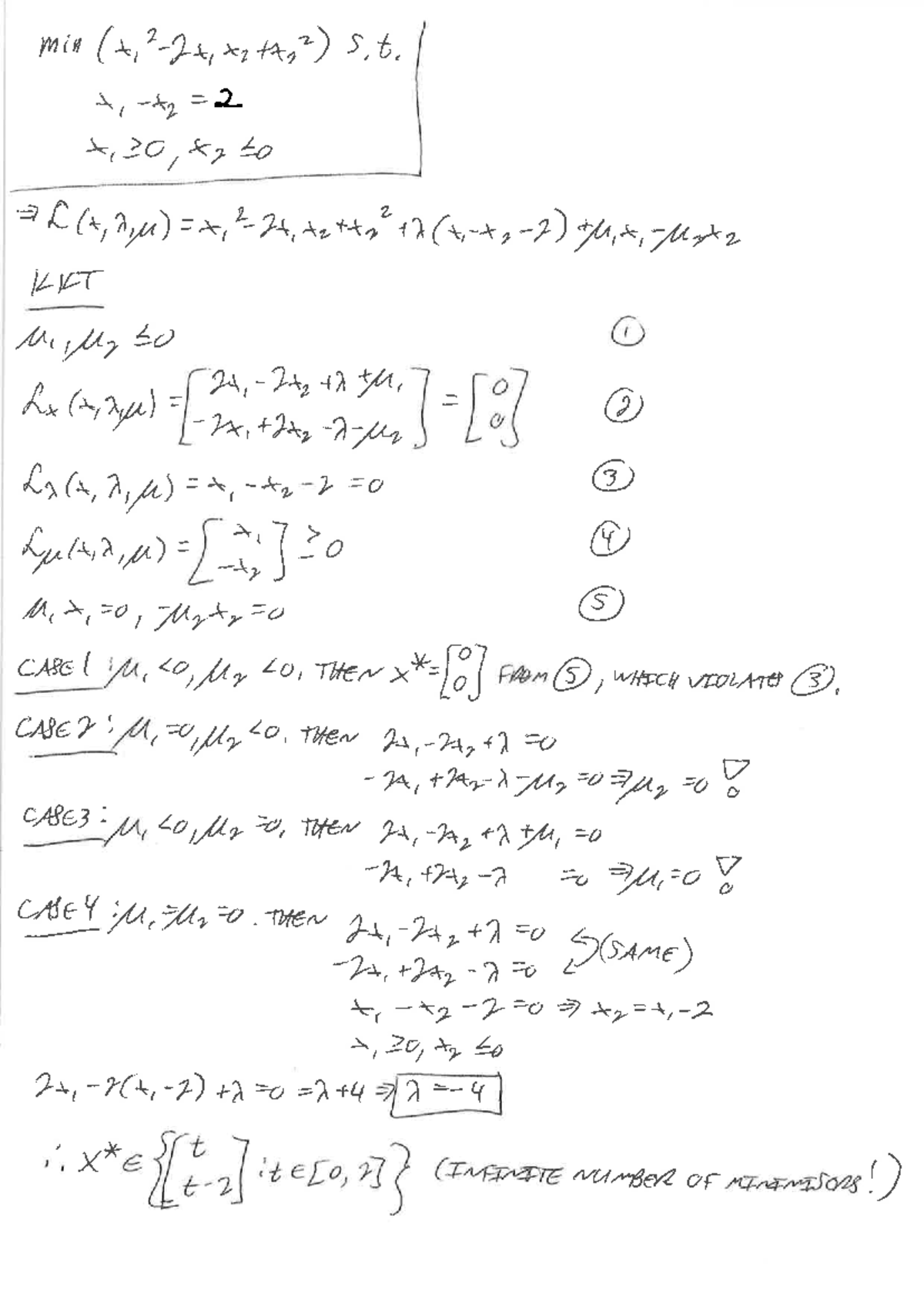 Week 13 KKT Conditions Example - Optimization Case Study - Studocu