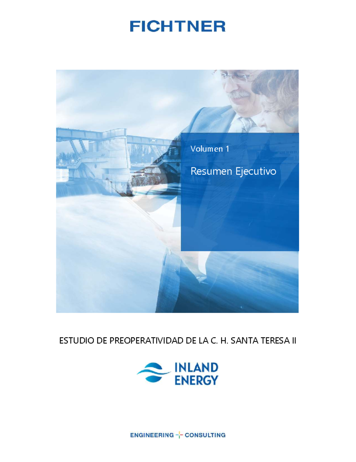 Resumen Ejecutivo del Estudio de Preoperatividad C.H. Santa Teresa II - Document Preview