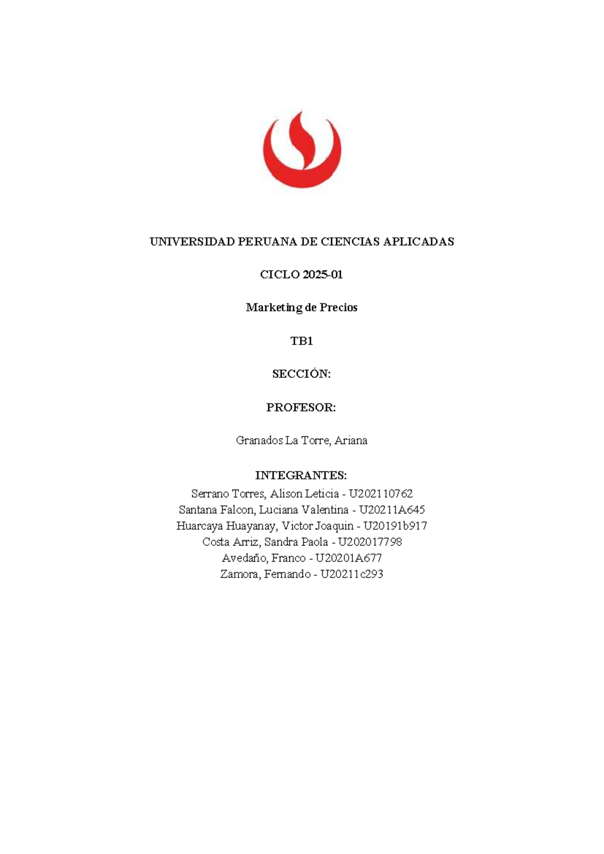 Análisis de Mercado de Salsas en Perú - Avance TB1 Grupo 4 - Document Preview