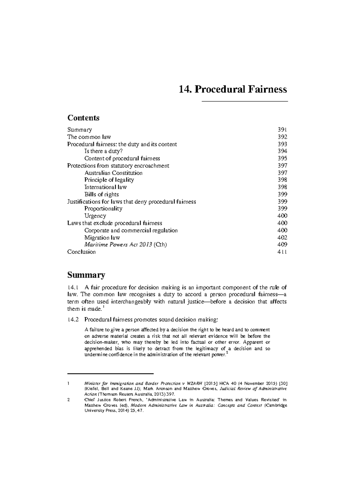 Procedural Fairness in Administrative Law: An In-Depth Analysis - Studocu