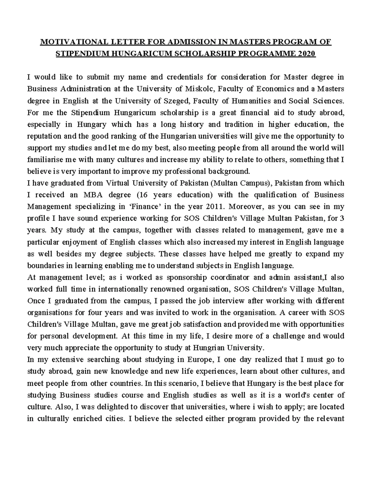 CSC Essay: Addressing Development Impact and Climate Resilience - Studocu