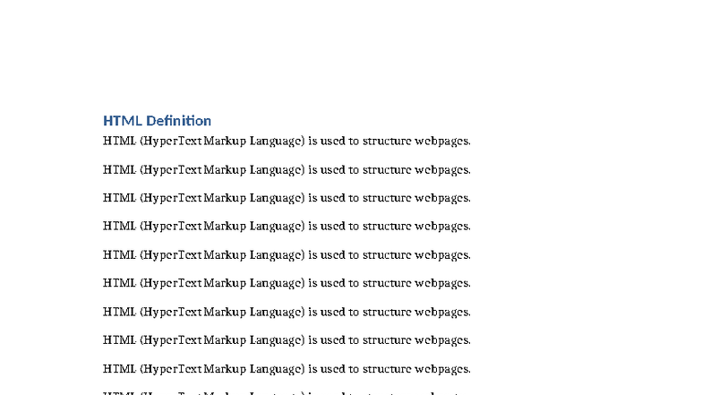 Web Notes: HTML, CSS, and JavaScript Overview (JS 101) - Studocu