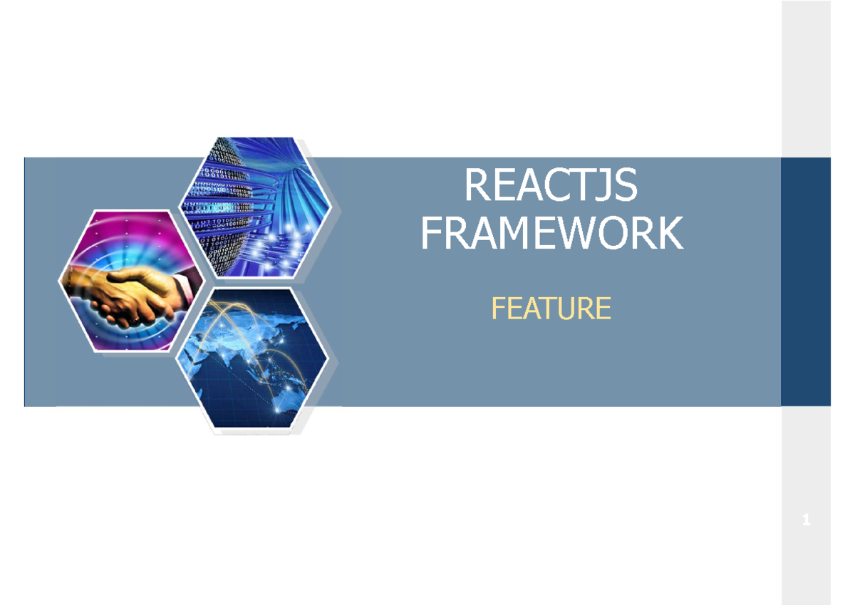 L08 - ReactJS Components Overview and ES6 Features - Studocu