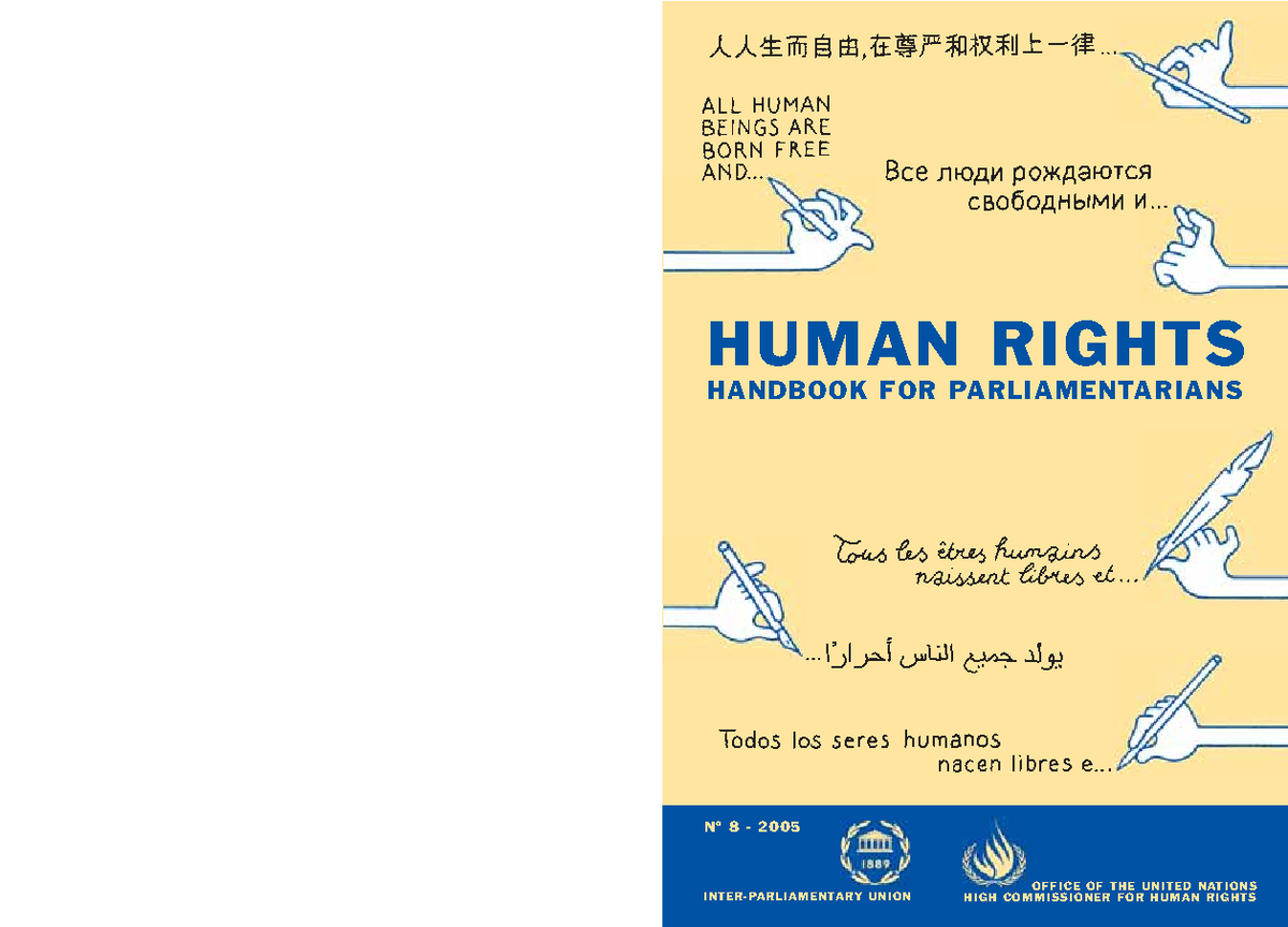 42307830-Human-Rights - Nº 8 - 2005 INTER-PARLIAMENTARY UNION OFFICE OF ...