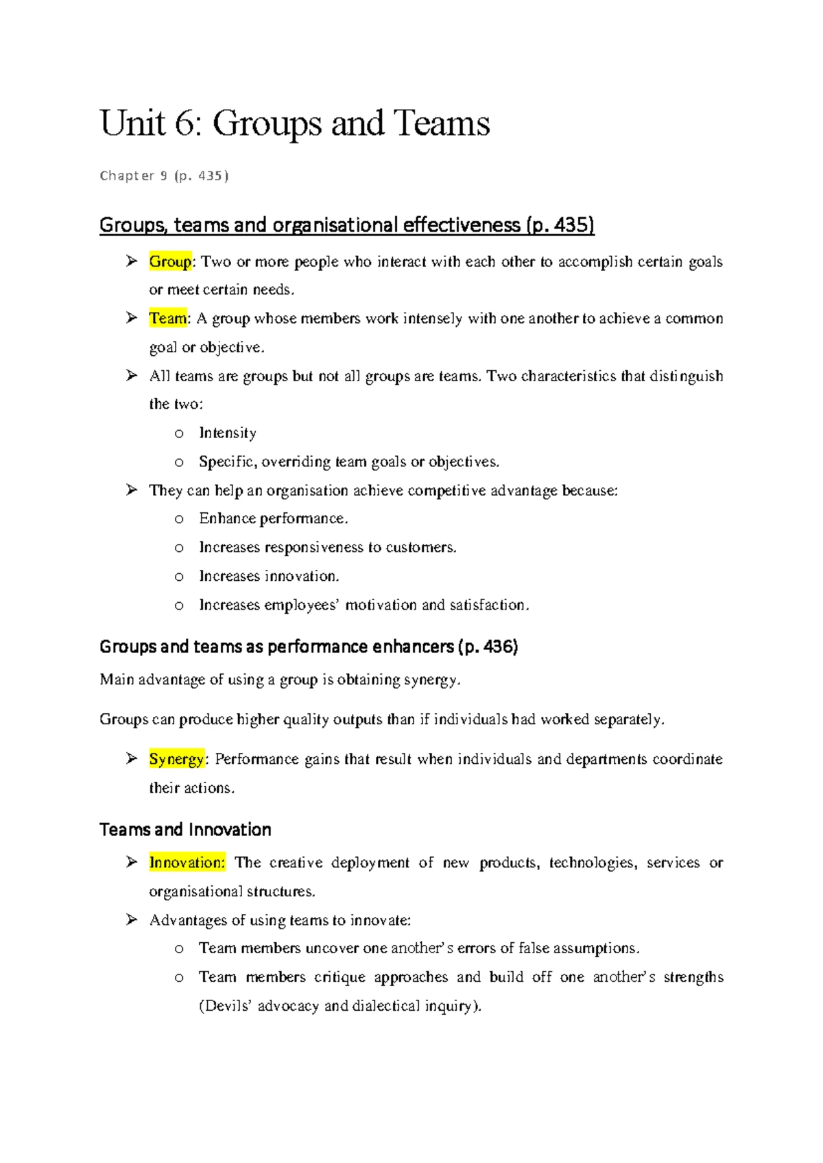 OBS Chapter 4 Notes - OBS Chapter 4 Unit 7: Ethics & Social ...