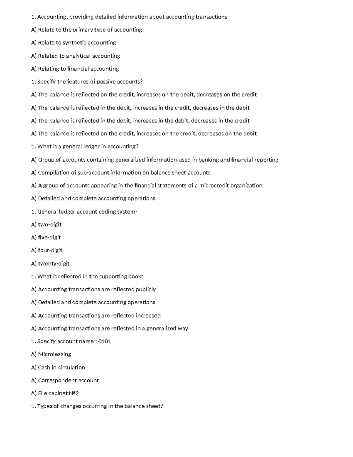 Accounting Transactions Overview - AAAA - Studocu