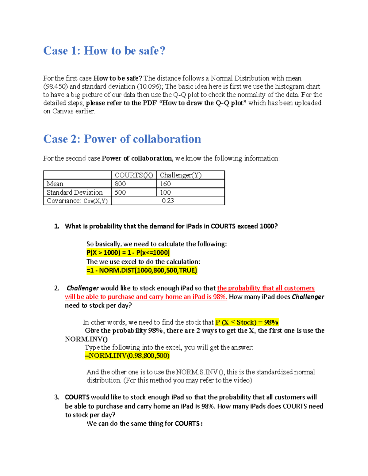 Lecture 6 Case Study - Analyzing iPad Demand Safety and Collaboration ...