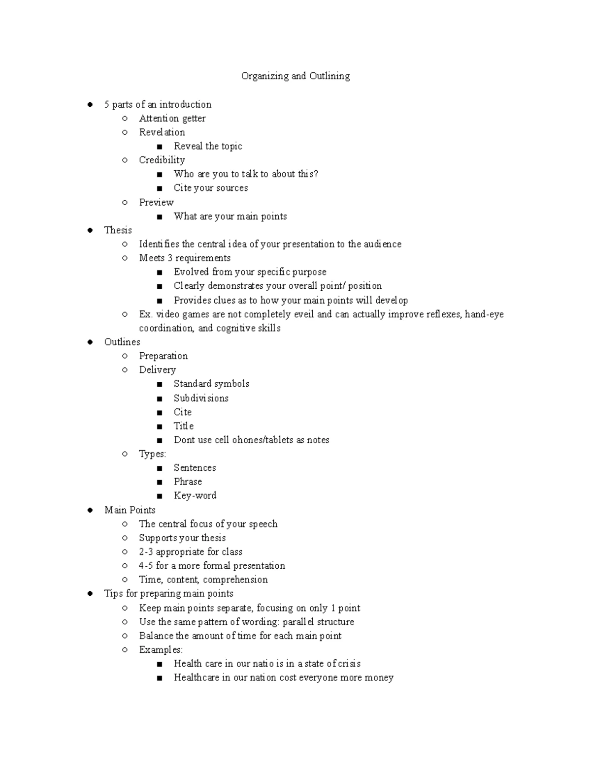COMM- 201 Chapter 7 - Listening Hearing vs. listening Hearing: the ...