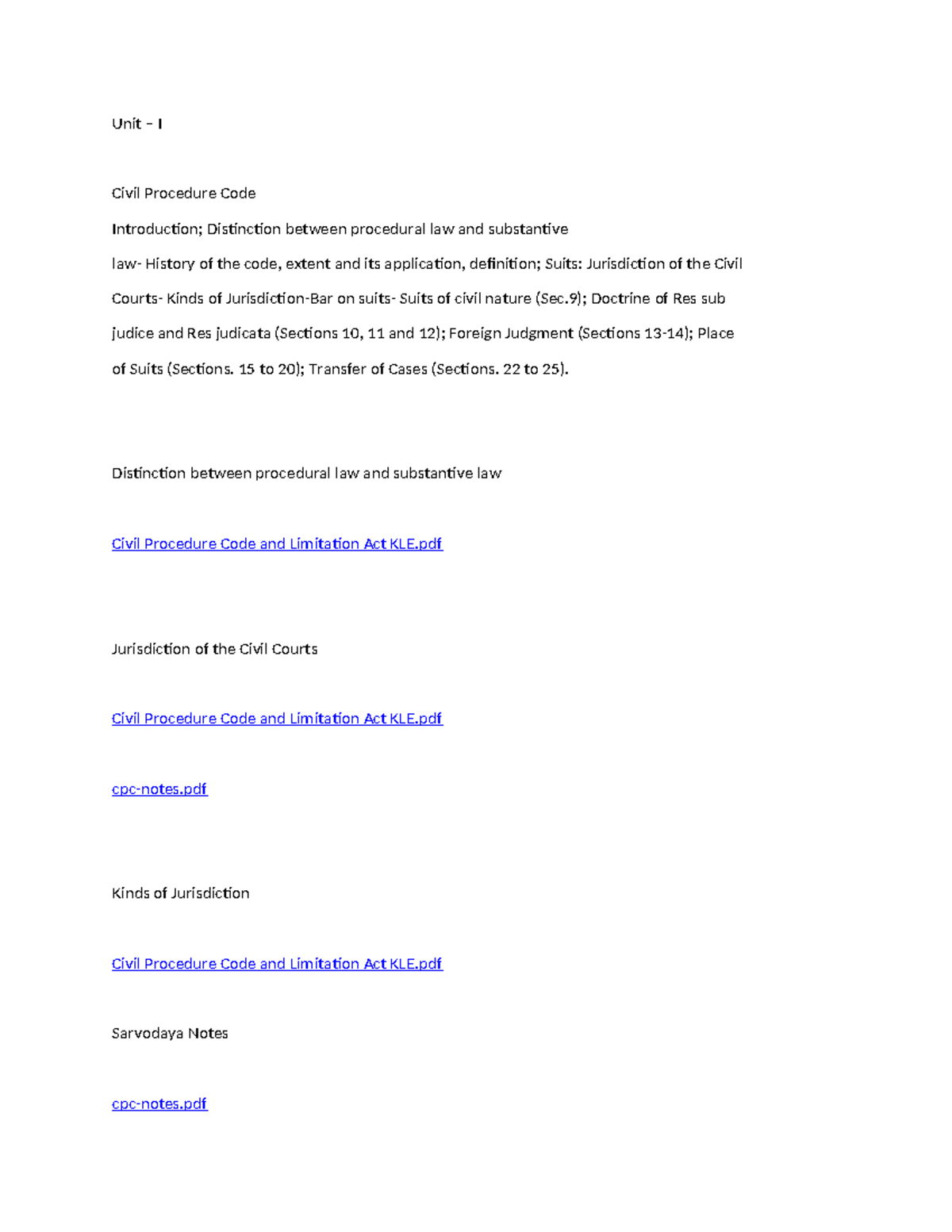 Civil Procedure Code & Limitation Act: Q&A Study Guide (2nd Attempt ...