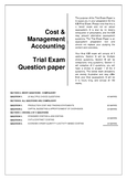 Cost and Management Accounting - Studocu