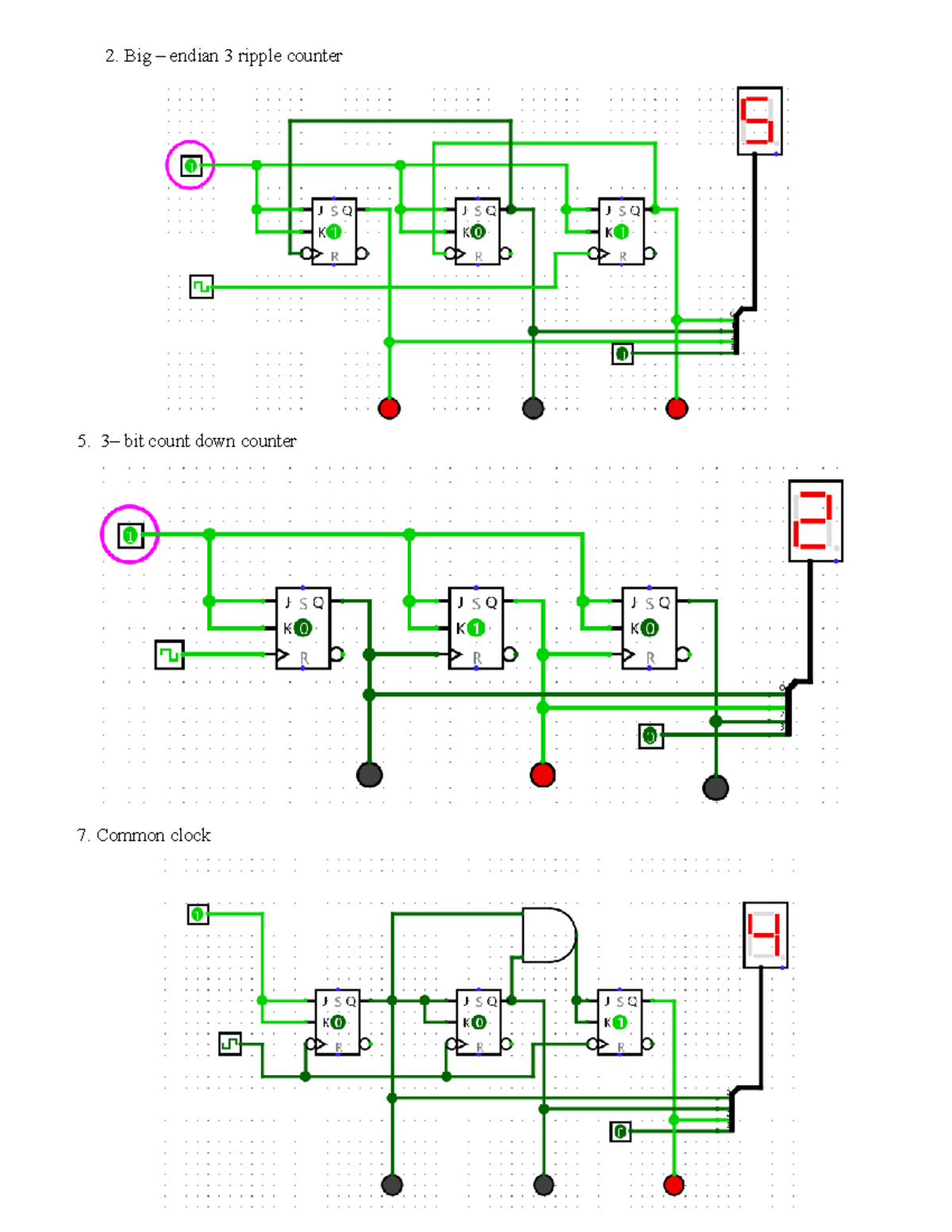 Lab4 - okdmnfijrnejnjeefjnxnscjndjjrvj - Computer System - 2. Big – endian 3  ripple counter 5. 3– - Studocu