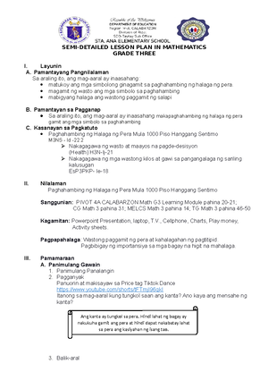 10. Process Observation TOOL - Republic of the Philippines Department ...