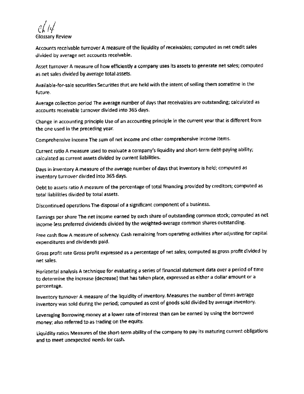 Final Exam Review for Course XYZ 101: Key Concepts and Strategies ...
