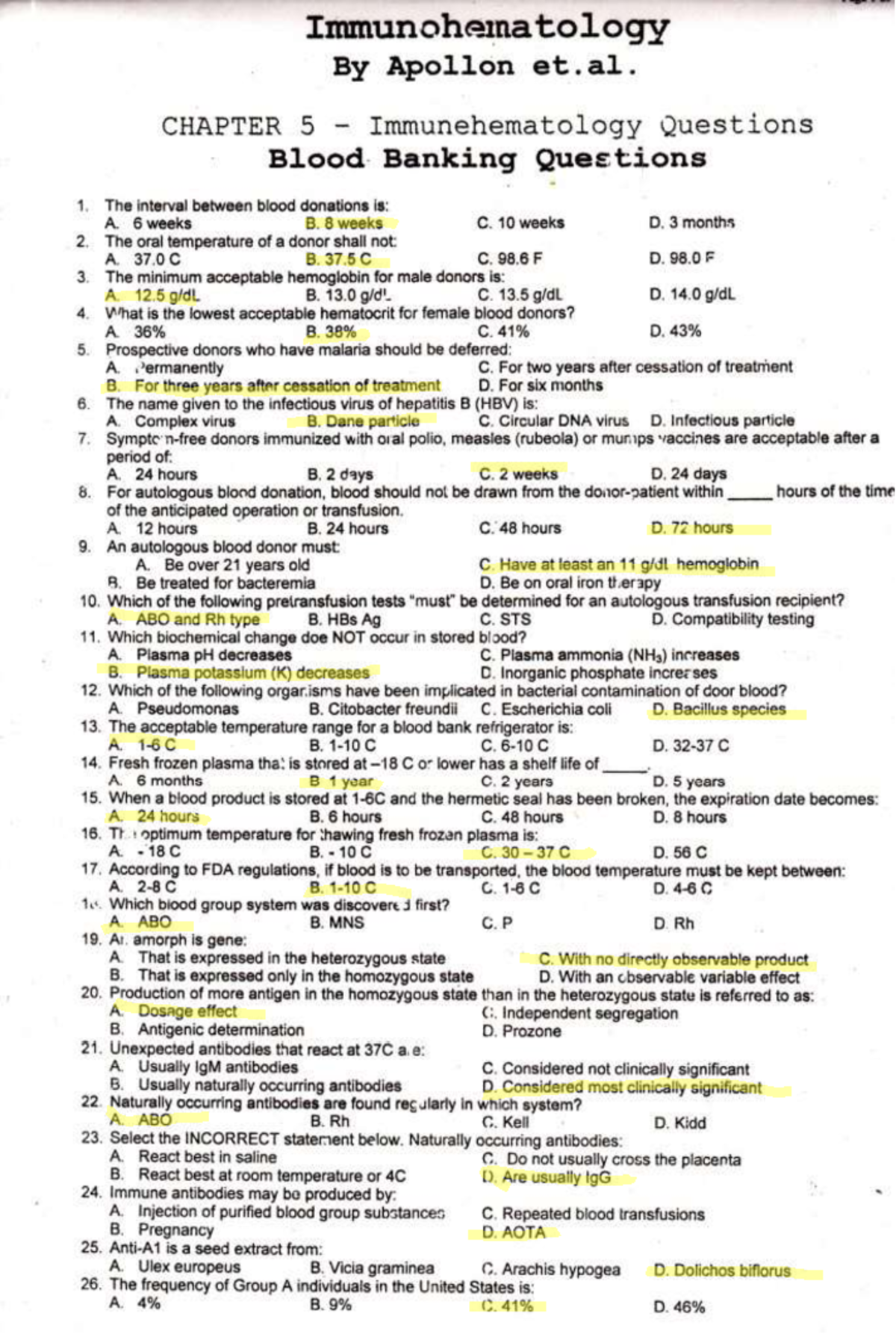 BB- Genetics and Immunology of Blood Groups: Comprehensive Review - Studocu