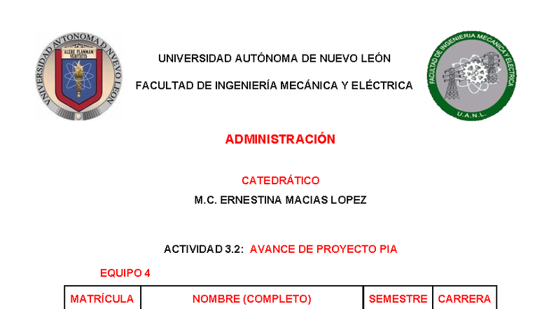 3.2 - Avance de Proyecto PIA: Mejora de Comunicación en Viva Aerobús - Document Preview