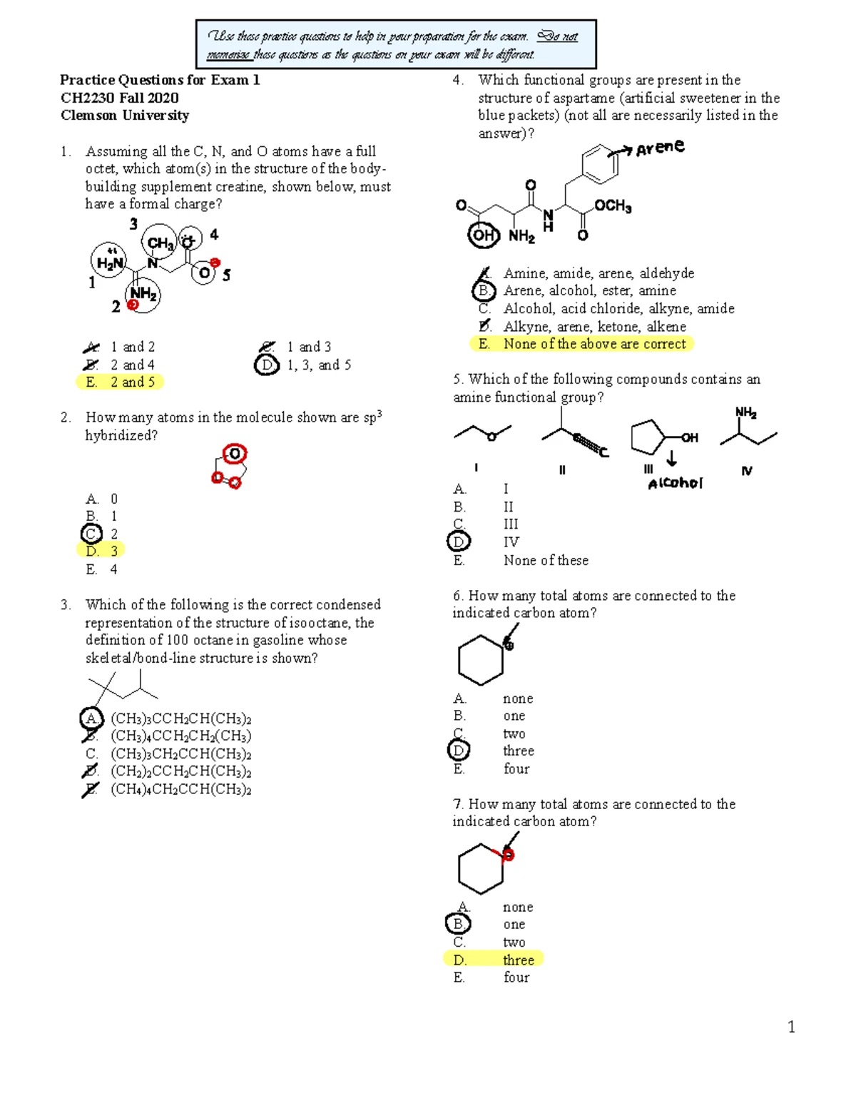 Orgo 3 Exam Prep: Key Concepts & Equilibrium Steps Notes - Studocu
