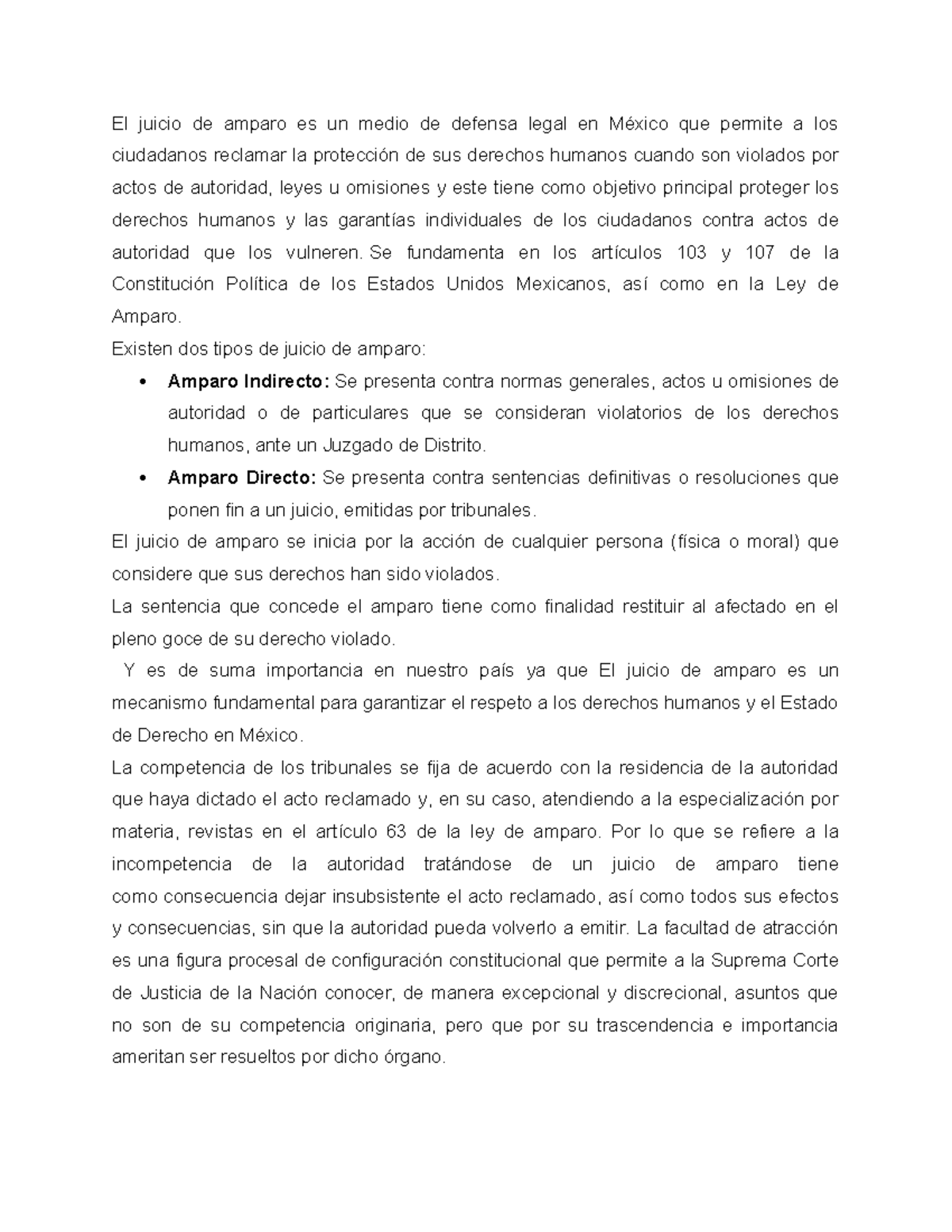 Reto 4. La competencia para conocer del juicio de amparo - El juicio de ...