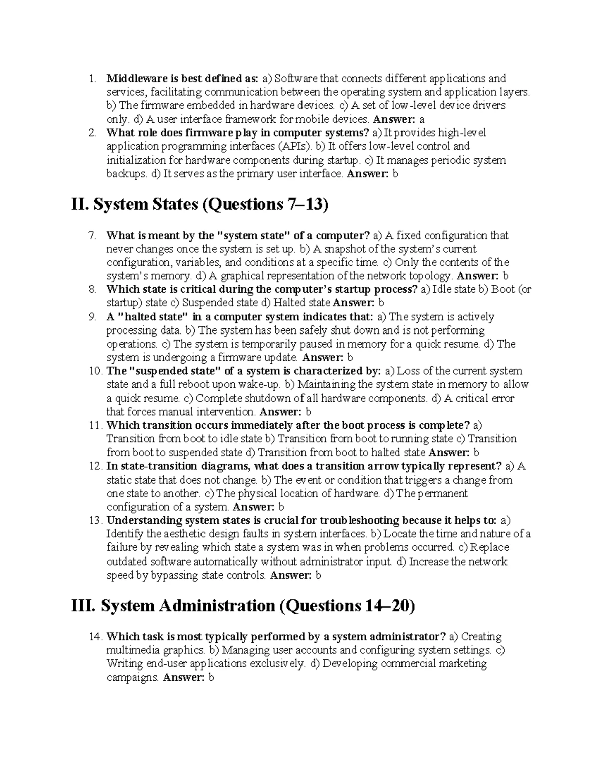 CS636 Formal Methods (Final Quiz) - Questions and Answers - Studocu
