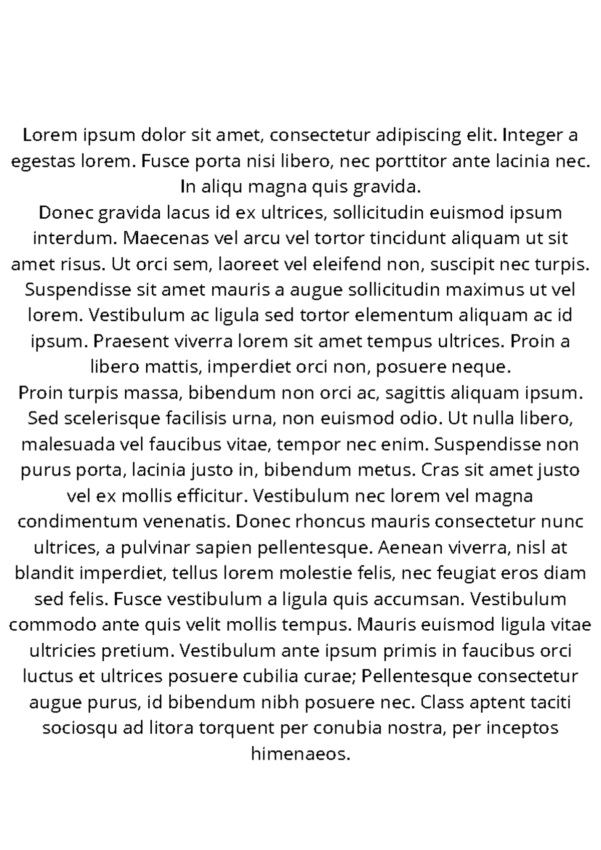 Lorem Ipsum: A Study on Text Structure and Flow - Studocu
