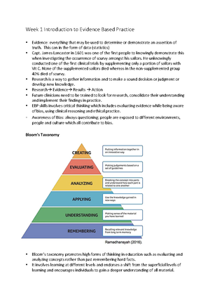 Notes - Summary Foundations Of Research And Evidence-Based Practice ...