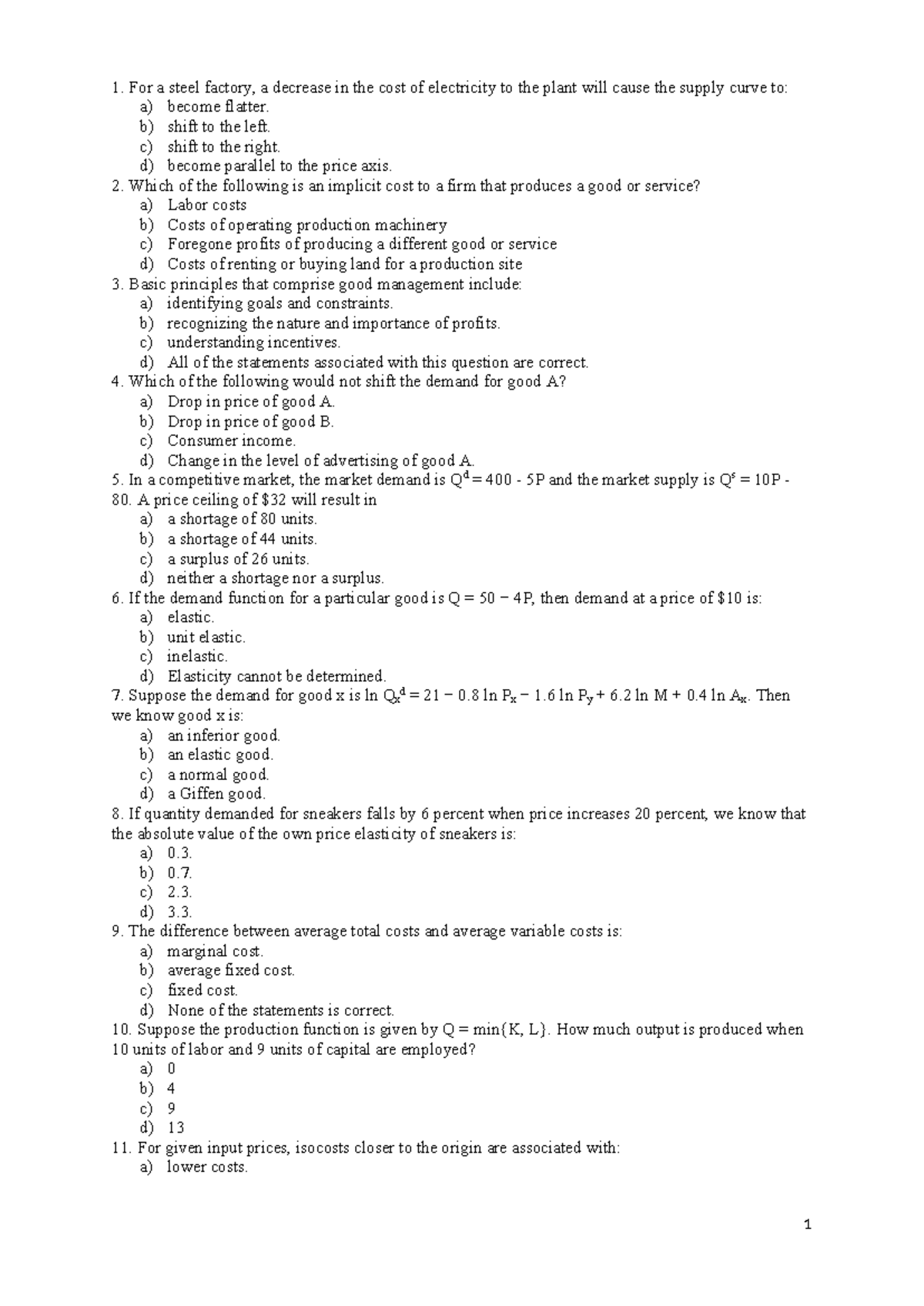EABD Final Exam Review Questions and Answers 2024-1 - Studocu