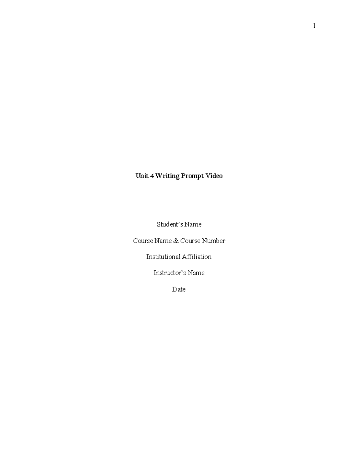 Unit 4 Writing Prompt: Tort Reform Analysis and Case Studies - Studocu