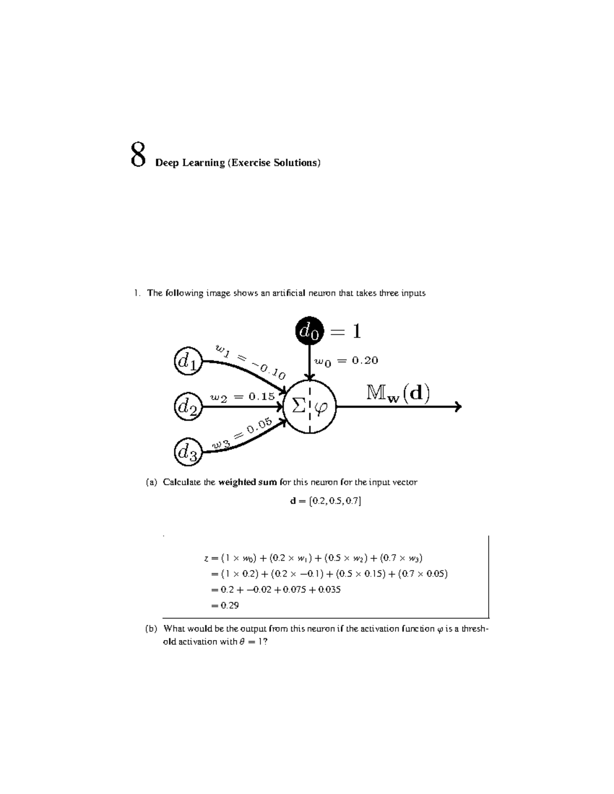 Deep Learning Exercise Solutions (Course Code: ANN) - Studocu