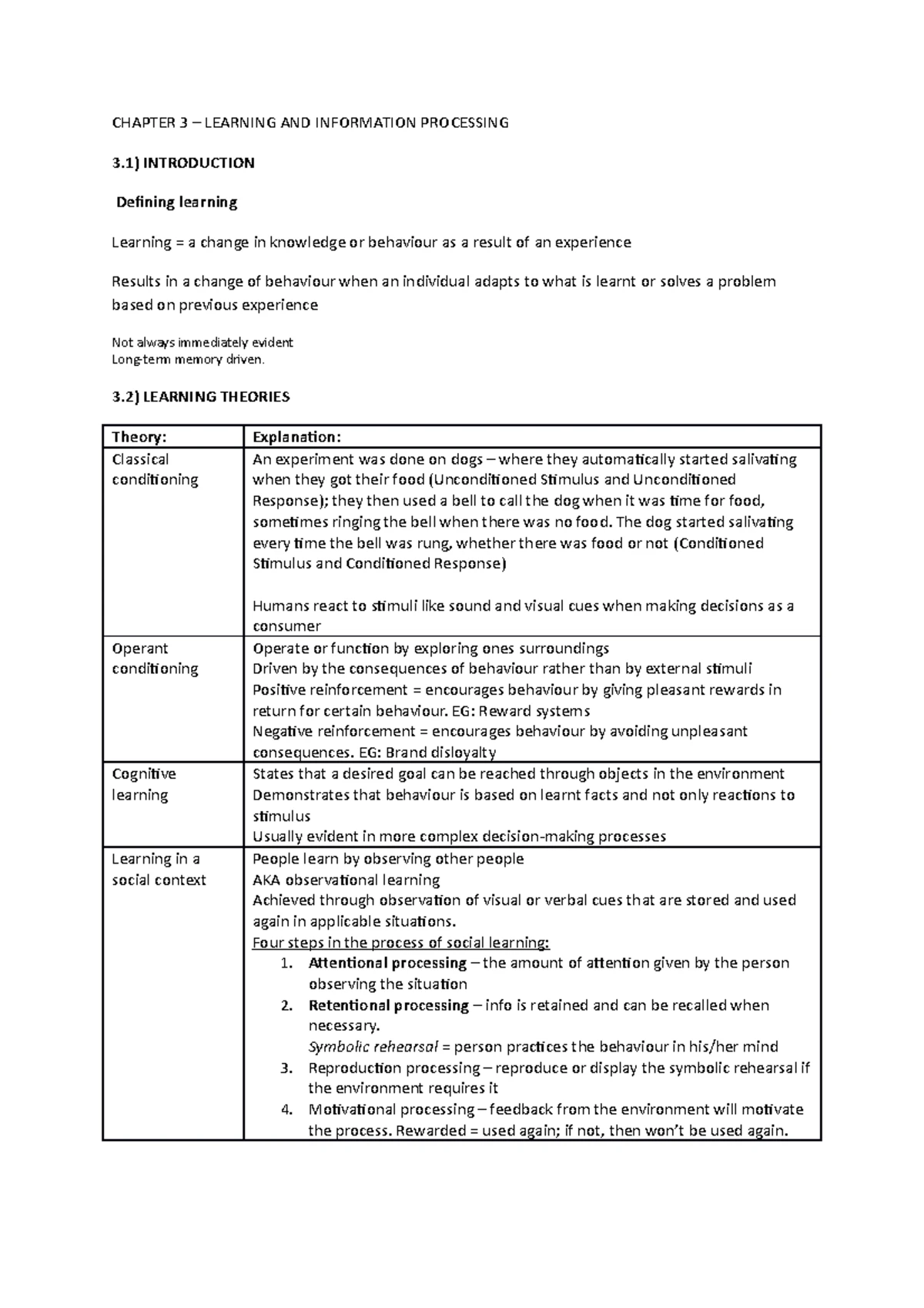 Chapter 1 - Understanding Consumer Behavior in BEM 212 Notes - Studocu