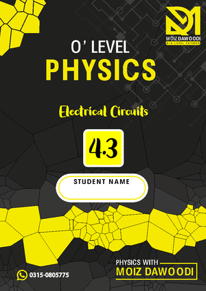 O levels Physics - Studocu