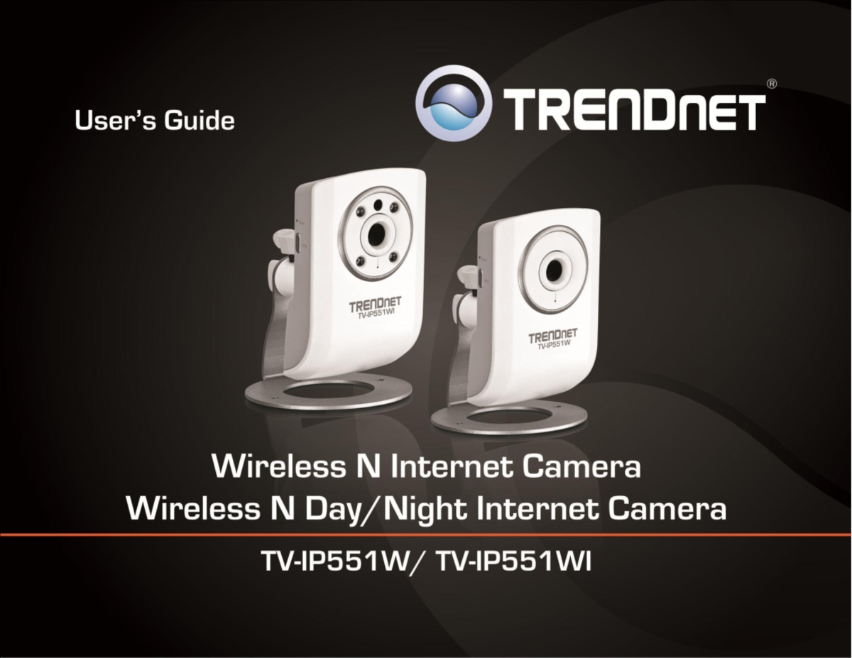TRENDnet User Guide: Setup & Configuration for TV-IP551W Camera - Studocu