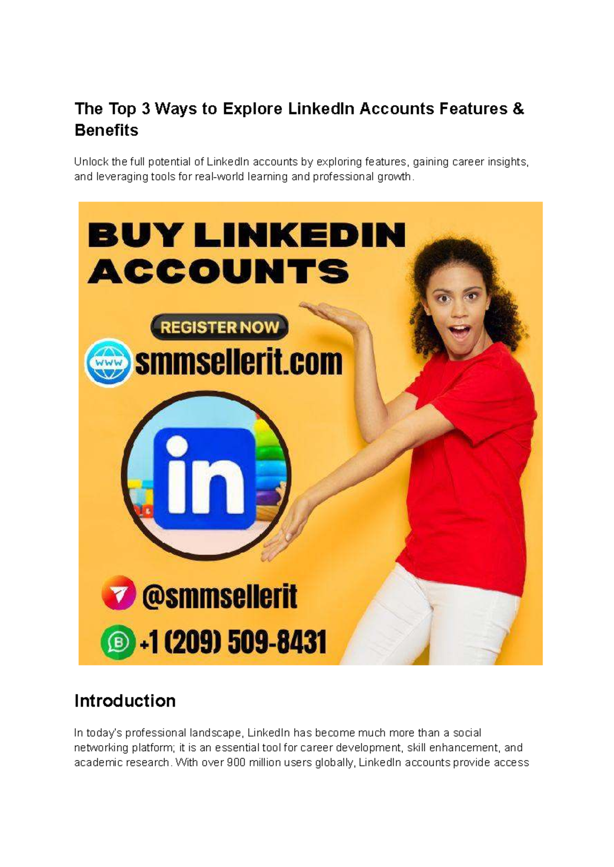 Exploring LinkedIn Accounts: A Comprehensive Guide for Career Growth ...