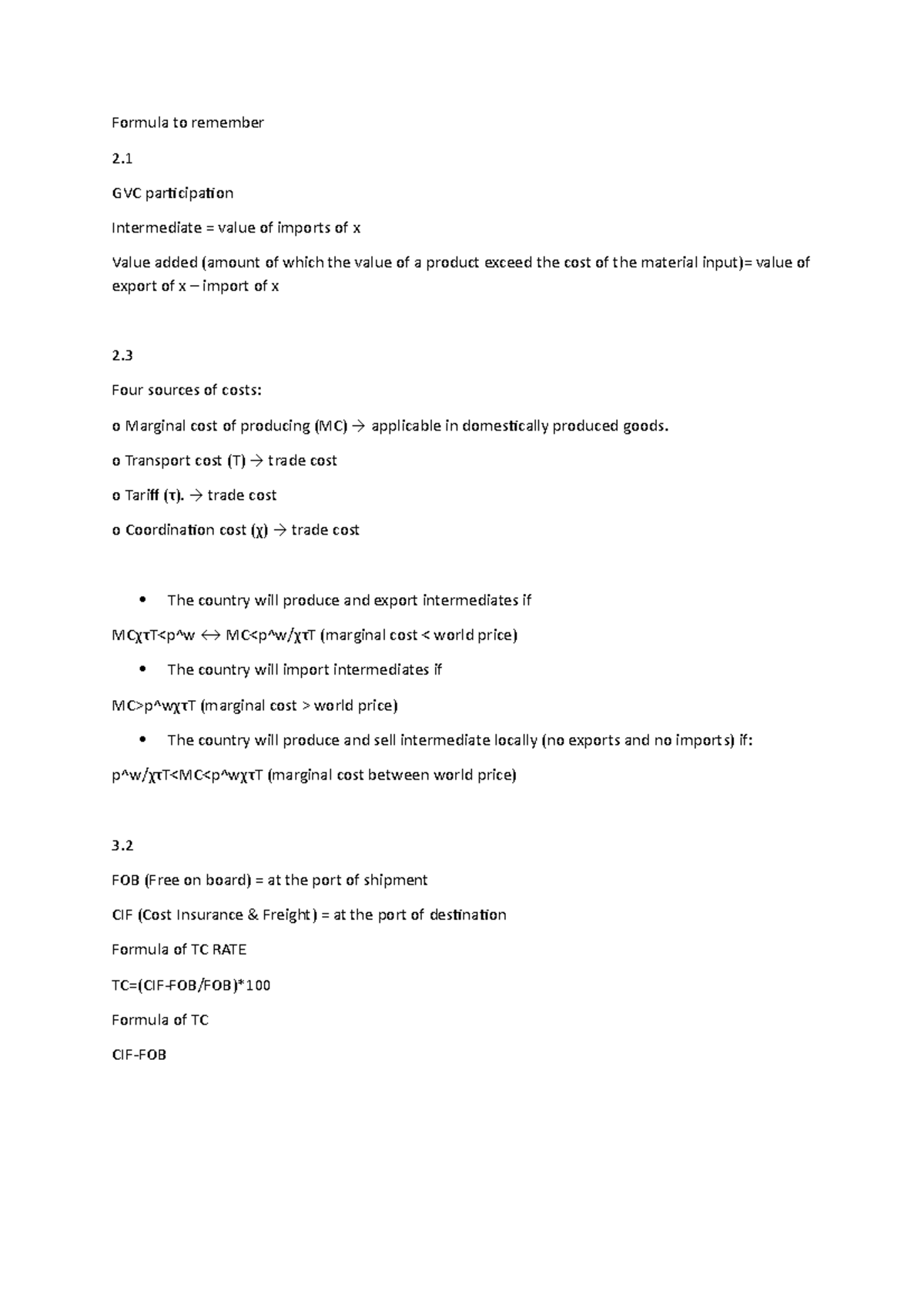 FDI Formula Review: Key Concepts and Economic Principles Explained ...