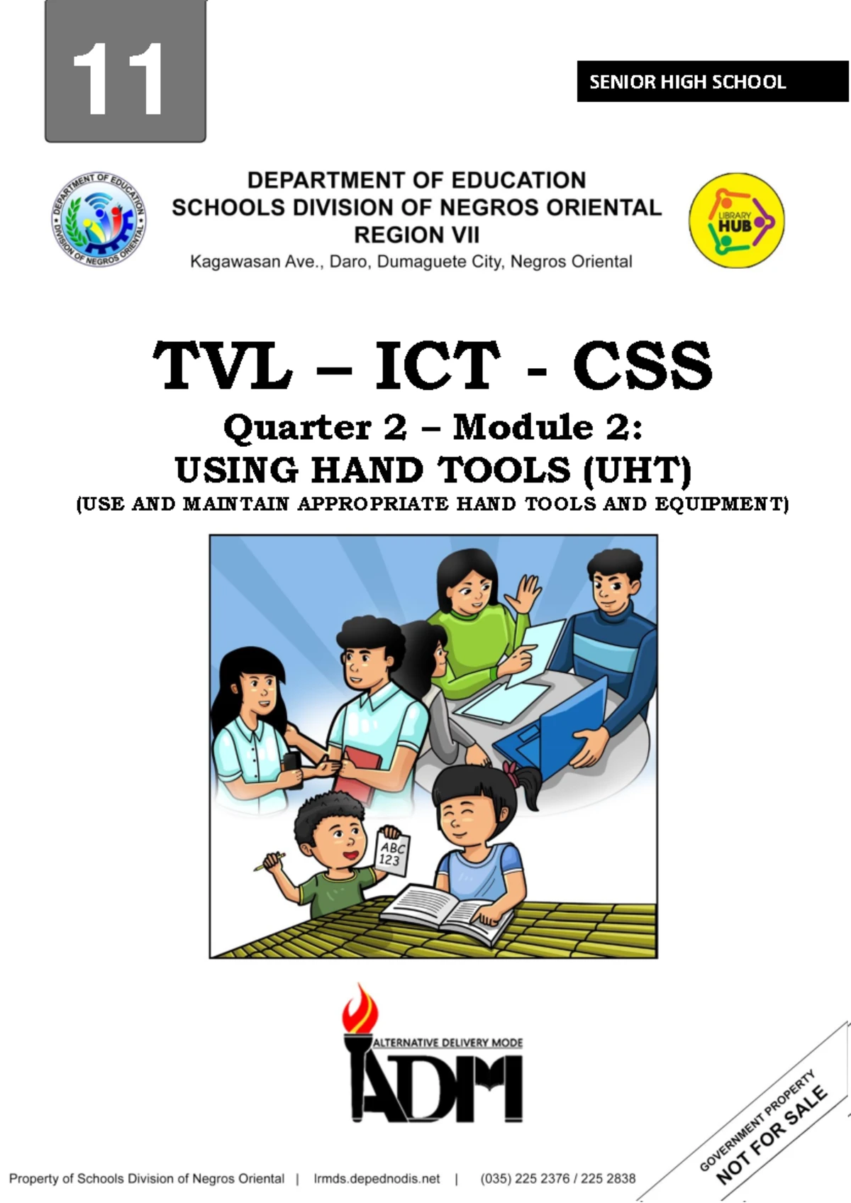 TVL-ICT-CSS-11-Q2 Module 1: Effective Use of Hand Tools - Studocu
