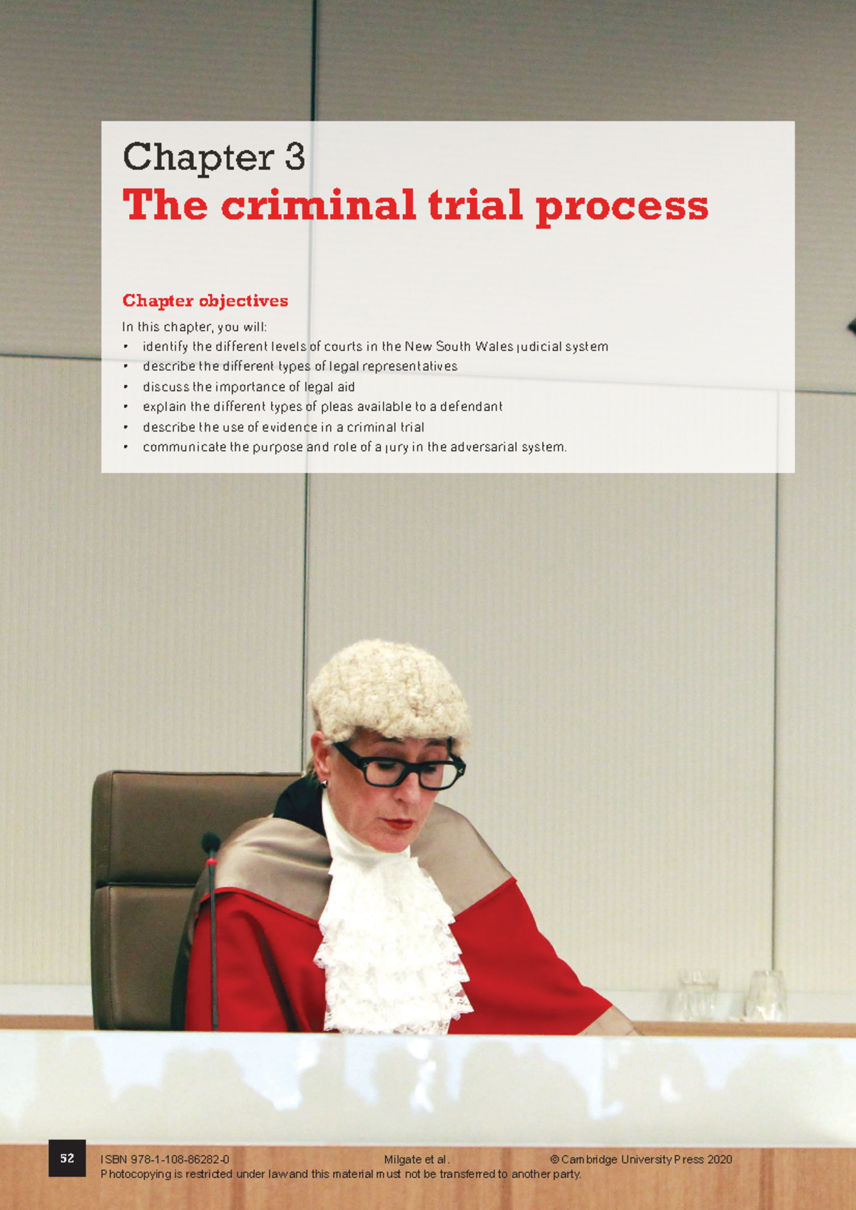Chapter 3: The Criminal Trial Process - NSW Legal Framework Insights ...